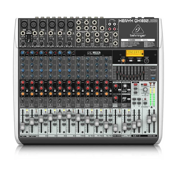 Behringer QX1832USB / 18 Kanal Efektli Mikser