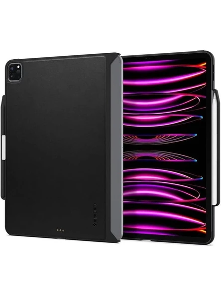 Spigen iPad Pro 12.9'' (2022 / 2021) Kılıf Thin Fit Pro Black - ACS05468