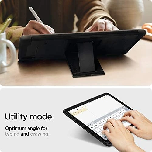 Spigen iPad Air 11" (2024) / iPad Air 10.9" (2022 / 2020) Kılıf Tough Armor Pro Black - ACS02051 - 9
