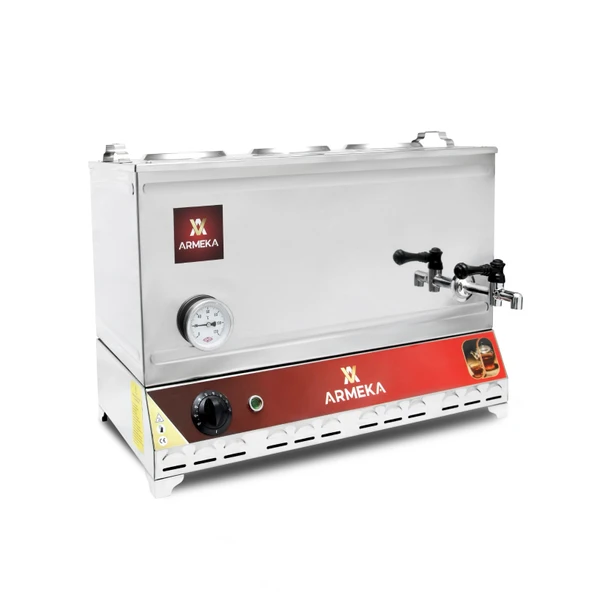 Armeka 40 Litre Çay Kazanı Elektrikli Pleytsiz Çay Kazanı Çay Ocağı Sanayi Tipi