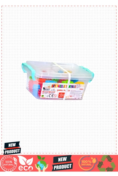 413 Çarklı Puzzle 35 Parça -efetoys 5 Litre Kız Erkek Çocuk Oyuncakları Eğitici Oyuncaklar - Resim 4