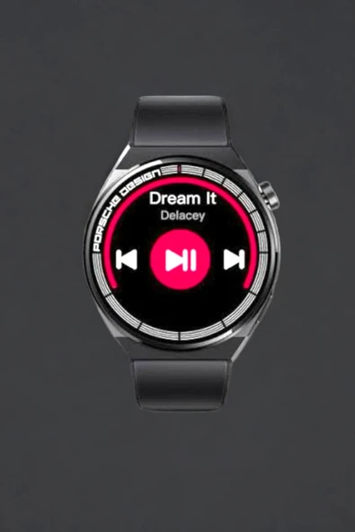 Akıllı Saat Nabız Sensörlü Bildirim Görebilen Spor Modları GPS Takibi - 3