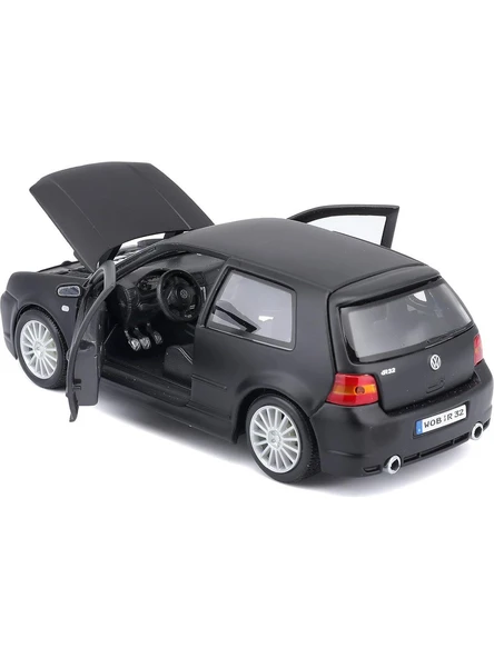 Maisto Volkswagen Golf R32 1/24 Siyah 31290 - 3
