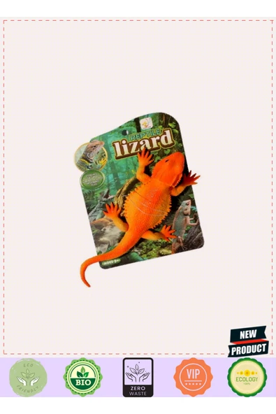 Hj058-1 Pvc Vantuzlu Duvar Kertenkelesi -birliktoys Kız Erkek Çocuk Oyuncakları Eğitici Oyunc - 2