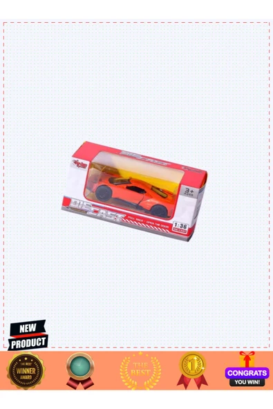 Sr-2210-11-12-13 Çek Bırak Spor Araba 1:36 -vardem Kız Erkek Çocuk Oyuncakları Eğitici Oyunca - 5
