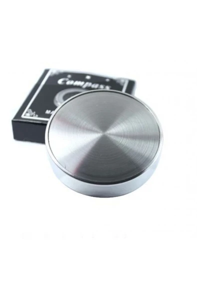 Yuvarlak Metal Kasa Dayanıklı Pusula 60mm - 3
