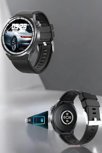 Akıllı Saat Nabız Sensörlü Bildirim Görebilen Spor Modları GPS Takibi - 5