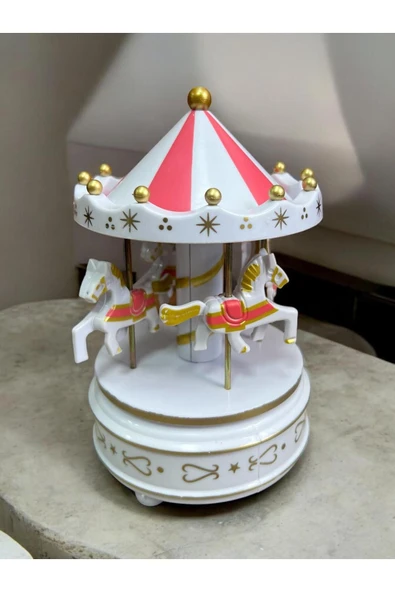 HEDİYELİK DEKORATİF ATLI KARINCA MÜZİK KUTUSU - 2