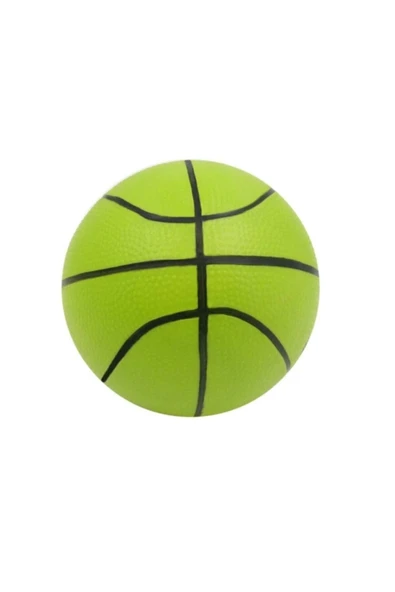Plastik Küçük Mavi Basketbol Topu - 2