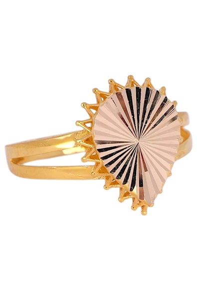 Cigold Taşsız Yüzük 14 Ayar Altın 2.21 Gr OA-K21601028927 - 4