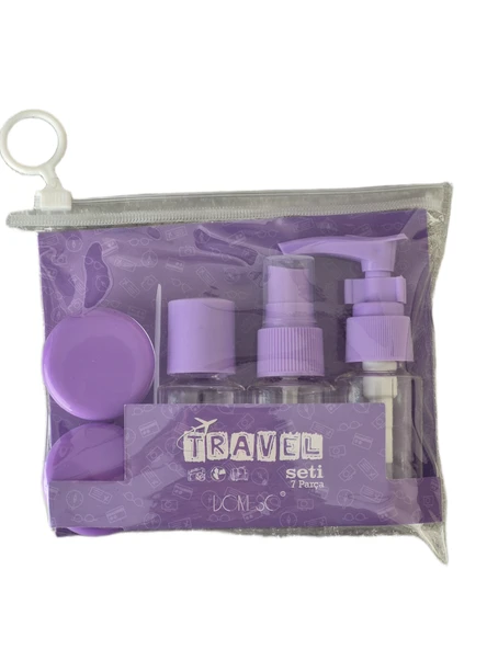 Doldurulabilir Seyahat Bakım Seti 5 Parça - 4