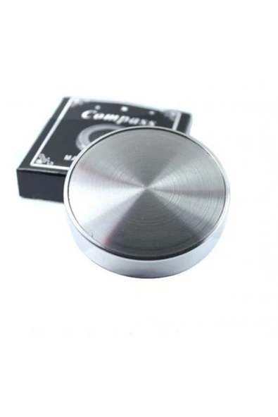 Yuvarlak Metal Kasa Dayanıklı Pusula 60mm - 3