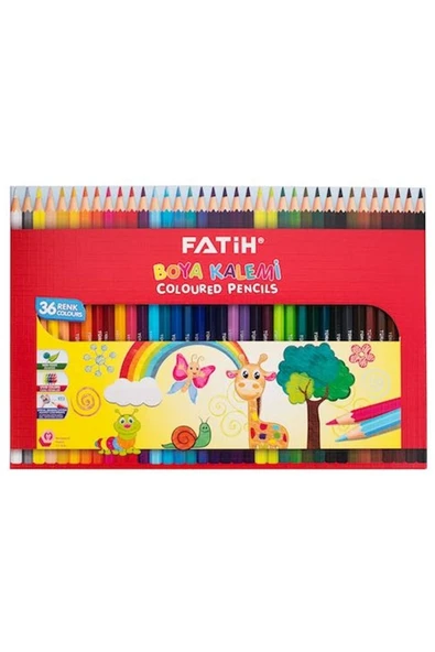 Kuru Boya Karton Kutu Tam Boy 36 Renk 33245
