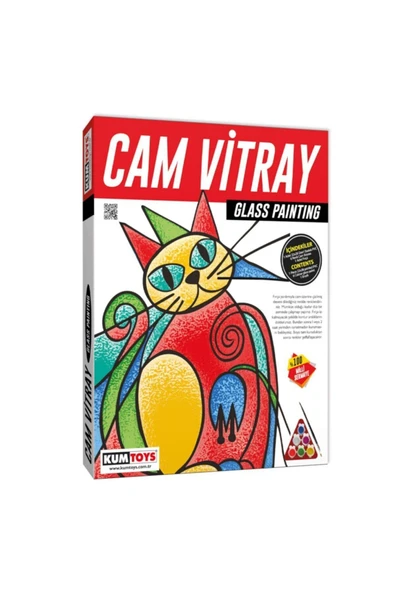 Byrurg 5001 Kumtoys Cam Vitray - Glass Painting / +6 Yaş Byrnew