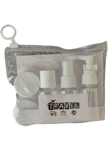 Doldurulabilir Seyahat Bakım Seti 5 Parça - 5