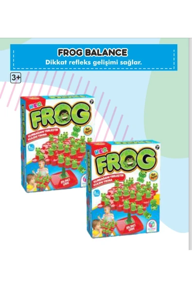 Frog Balance Kurbaga Denge Çocuk Eğitici Kurbaga Agacı Oyunu