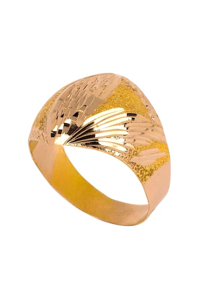 Cigold Taşsız Yüzük 14 Ayar Altın 2,14 Gr OA-K22001028903 ürün görseli 1