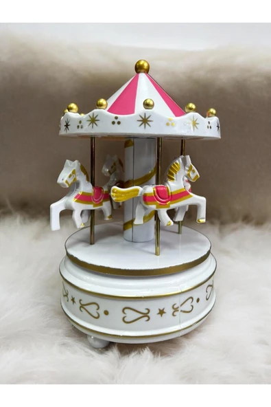 HEDİYELİK DEKORATİF ATLI KARINCA MÜZİK KUTUSU - 3