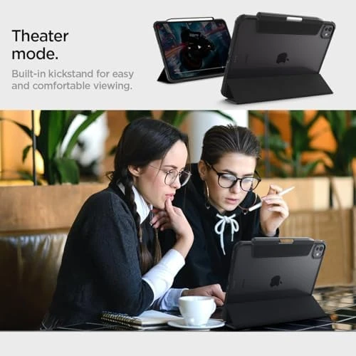 Spigen iPad Pro 11" (2024) Kılıf Ultra Hybrid Pro Black - ACS07016 - 4