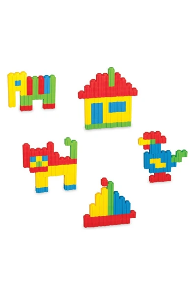 Oyuncak Maxi Tik-Tak Lego Puzzle Küçük Boy Box 62 Parça 03148 - 3