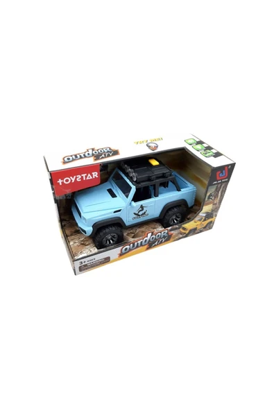 Sürtmeli Pilli Sesli Jeep - 2