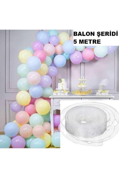 5 Metre Balon Zinciri Şeriti