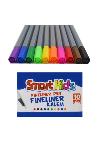 Fineliner Kalem 10 Renk