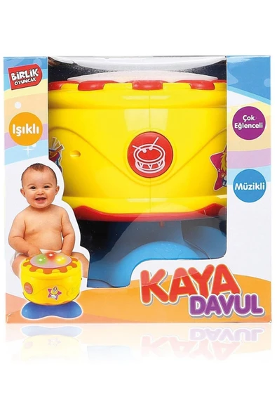 Oyuncak Pilli Işıklı Sesli Davul