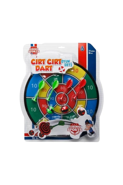 36789 Cırt Cırt Dart -  İğnesiz Dart Seti 36 cm