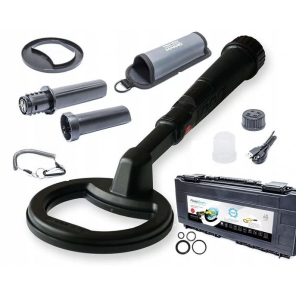 PulseDive Scuba Dedektör ve Pointer (Siyah Renk)