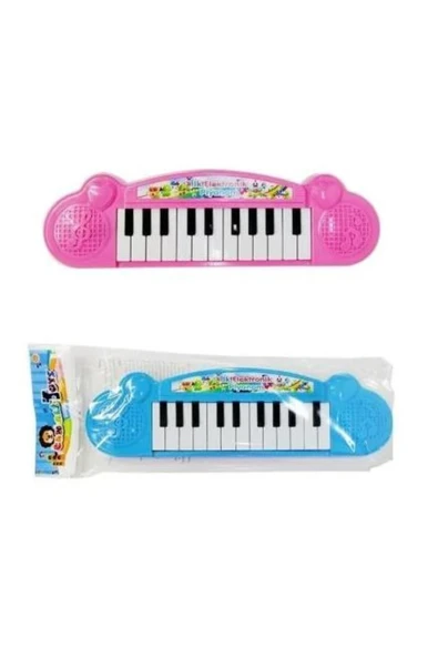 Ilk Elektronik Piyanom Pembe-mavi Pilli - 2