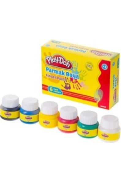 Play-doh Parmak Boyasi 6 Renk 30 Ml. Play-pr001 ürün görseli 1