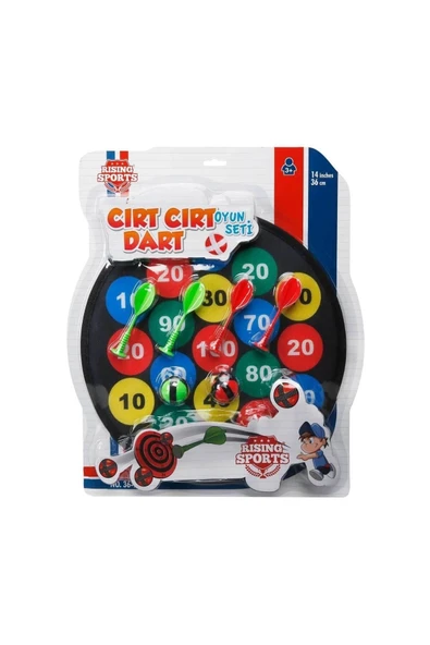 36789 Cırt Cırt Dart -  İğnesiz Dart Seti 36 cm - 2