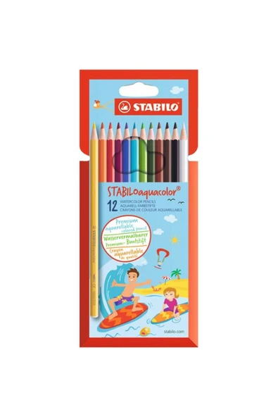 Kuru Boya Aquacolor 12 Renk 1612 6 /