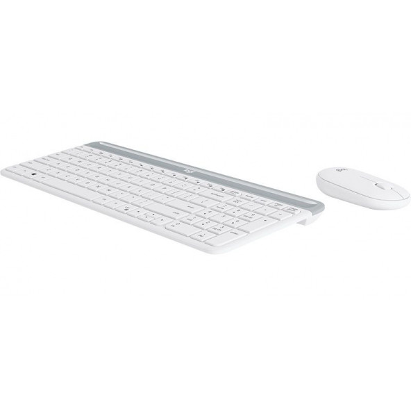 Logitech MK470 Kablosuz Klavye Mouse Seti Beyaz 920-009436 - 2