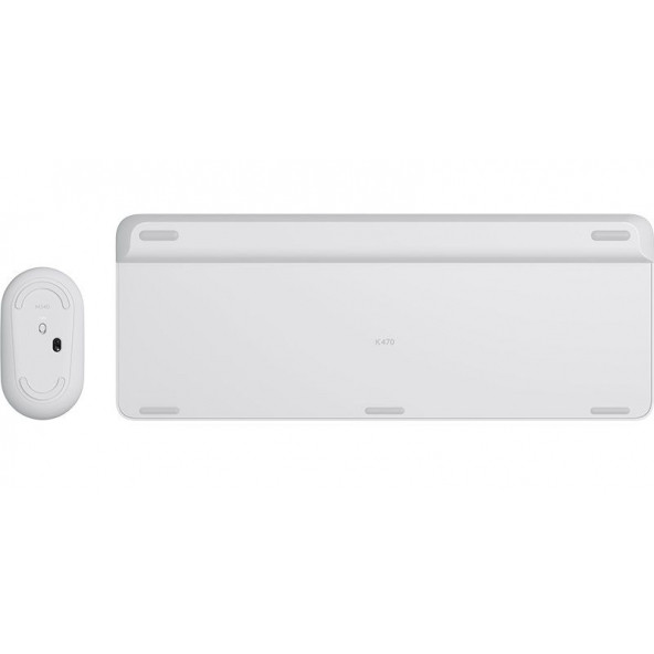 Logitech MK470 Kablosuz Klavye Mouse Seti Beyaz 920-009436 - 4