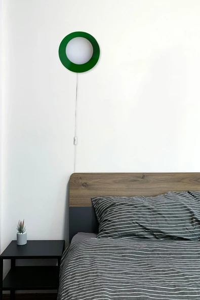 D-light Dünya Aplik Fişli Yeşil