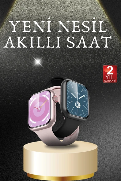Akıllı Saat Alarm ve Titreşim Uyku ve Sağlık Takibi GPS Uyumlu Nabız Ölçer Sesli Görüşme