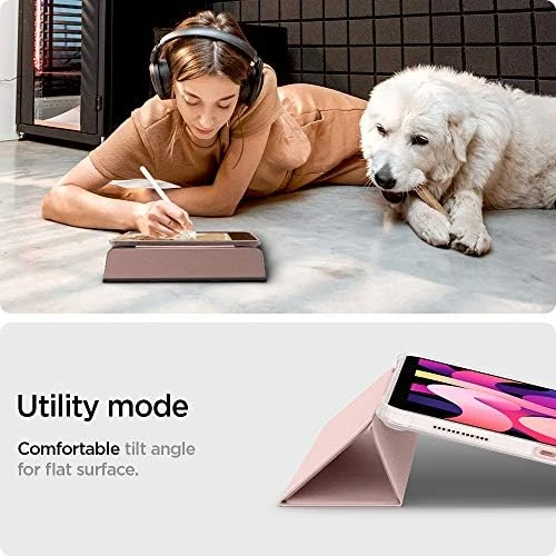 Spigen iPad Air 11" (2024) / iPad Air 10.9" (2022 / 2020) Kılıf Ultra Hybrid Pro Rose Gold - ACS02699 - 5
