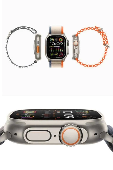 Akıllı Saat Bluetooth Bağlantılı NFC ve GPS Uyumlu Nabız Ölçer Sesli Görüşme - 3