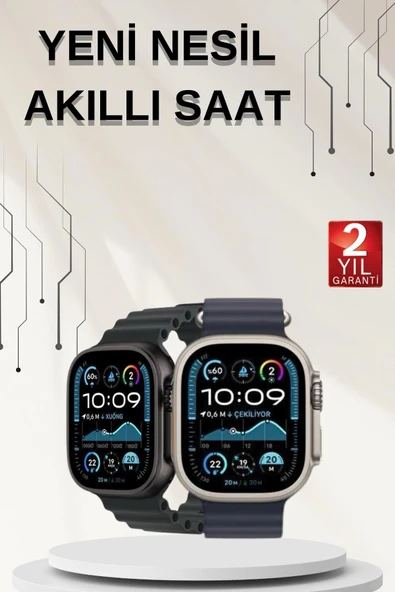 Akıllı Saat Sesli Görüşme Titreşimli GPS Bağlantısı Müzik Dinleme Sosyal Medya Bildirimleri