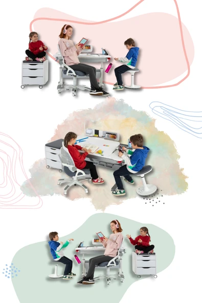 Creo Mobili Yükseklik ve Sırt Ayarlı Sirius Çalışma Sandalyesi Ofis ve Bilgisayar Koltuğu Sarı/Sarı - 7