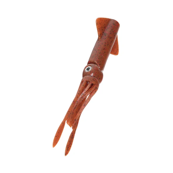Ryuji Calamari 20cm 10,5gr Yedek Silikon Yem Renk : Brown