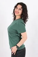 Only Kadın Onllotta Yeşil Tişört 15339251 - 3