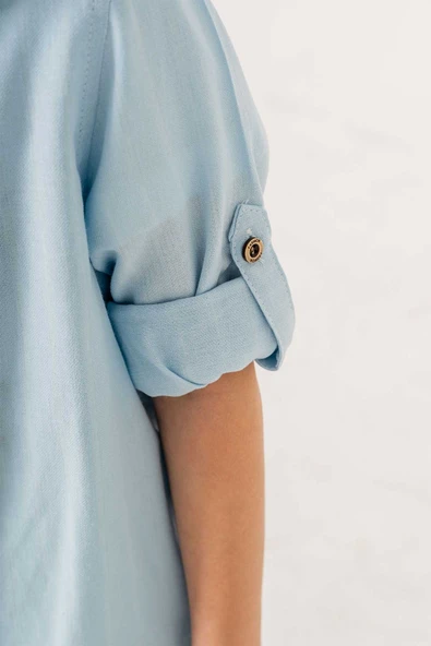 Ayarlanabilir Kol Klasik 3 Parça Erkek Çocuk Gömlekli Takım - 6