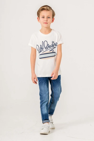 Ayarlanabilir Kol Klasik 3 Parça Erkek Çocuk Gömlekli Takım - 4