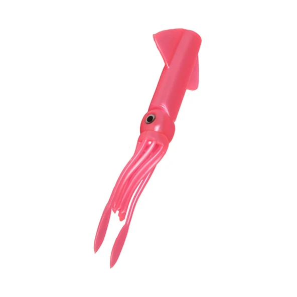 Ryuji Calamari 20cm 10,5gr Yedek Silikon Yem Renk : Pink UV