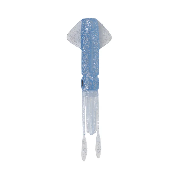 Ryuji Calamari 20cm 10,5gr Yedek Silikon Yem Renk : UV Blue