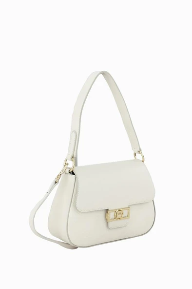 Pierre Cardin Çapraz Askılı Kadın Çantası Krem F23y309 - Resim 2