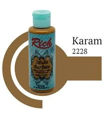 Rich Multi Surface Akrilik Boya 120ml 2228 Karamel ürün görseli 1
